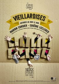 affiche Vieillardises © Isabelle Fournier